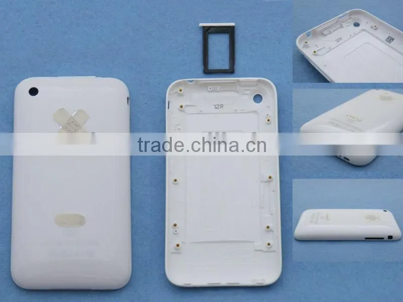 back cover for iPhone 3GS white and black