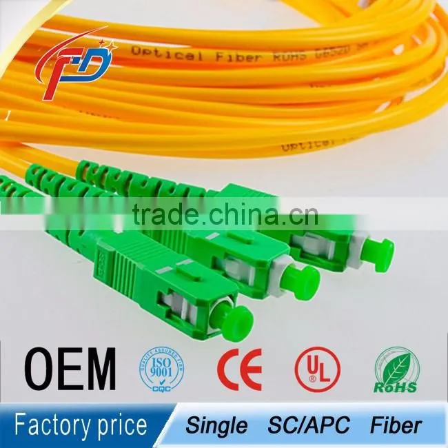 2 cores duplex SC/aps-LC/aps fiber optic patch cable in communication