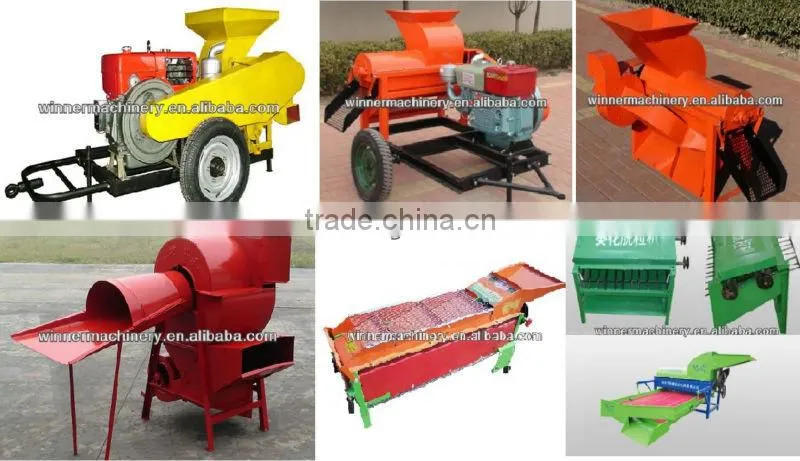 corn/maize thresher, with diesel engine, heavy duty