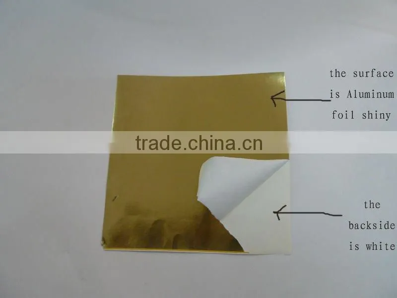 emboss gold paper with PET
