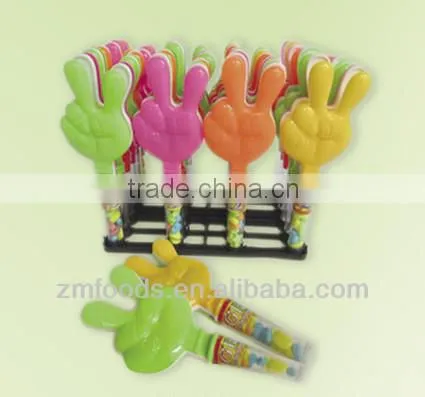 V clapping hand toy candy