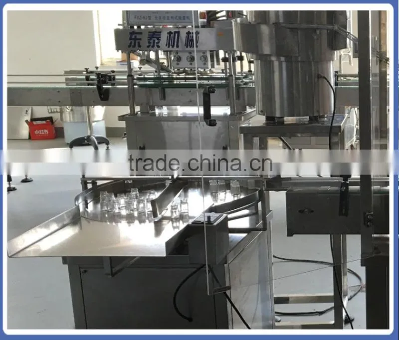 Powder Small Bottle Filling and Capping Machine
