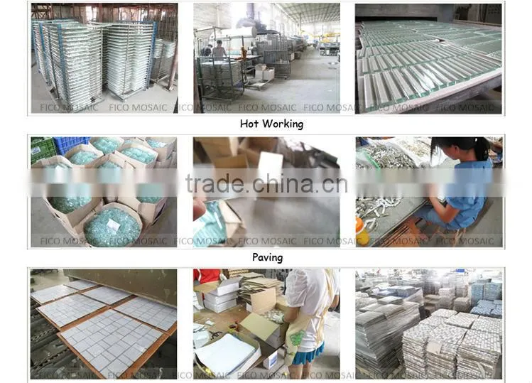 Fico mosaic, GZ3394CS-1, coconut shell mosaic tiles