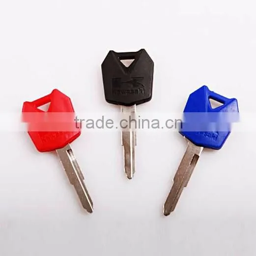 High Quatity Kawasaki Motorcycle key shell blank with chipKawasaki Motorcycle key fob