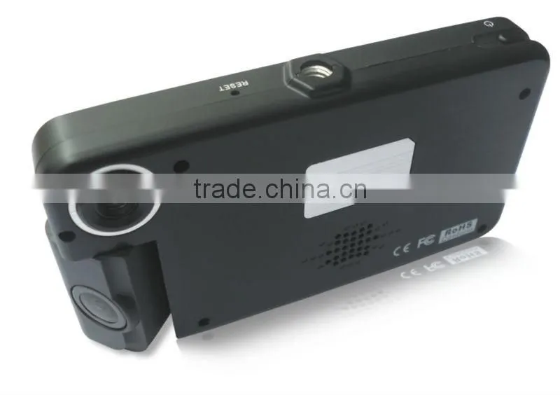 609dual camera car DVR car hd dvr 720P