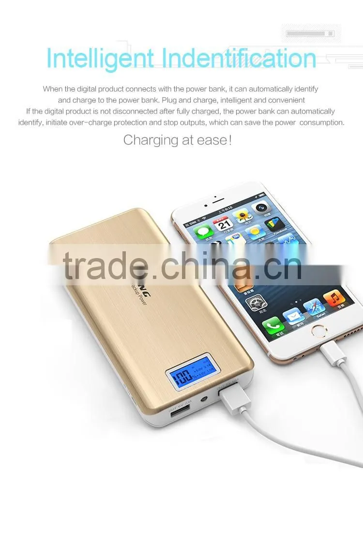 2016 high quality design larger capacity power bank