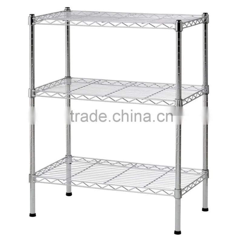Light Duty Metal Storage Rack with Adjustable Shelves