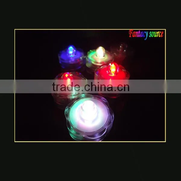 wedding decoration led candle,led waterproof tea light,led submersible candle