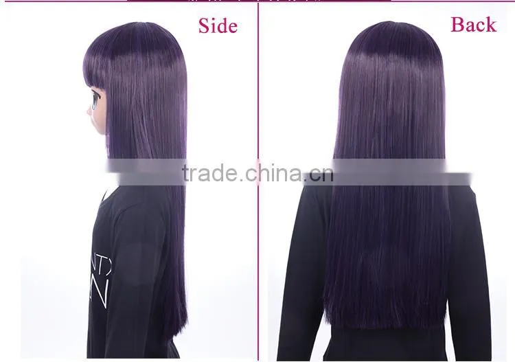 High quality japanese hyuga hinata naruto cosplay wig