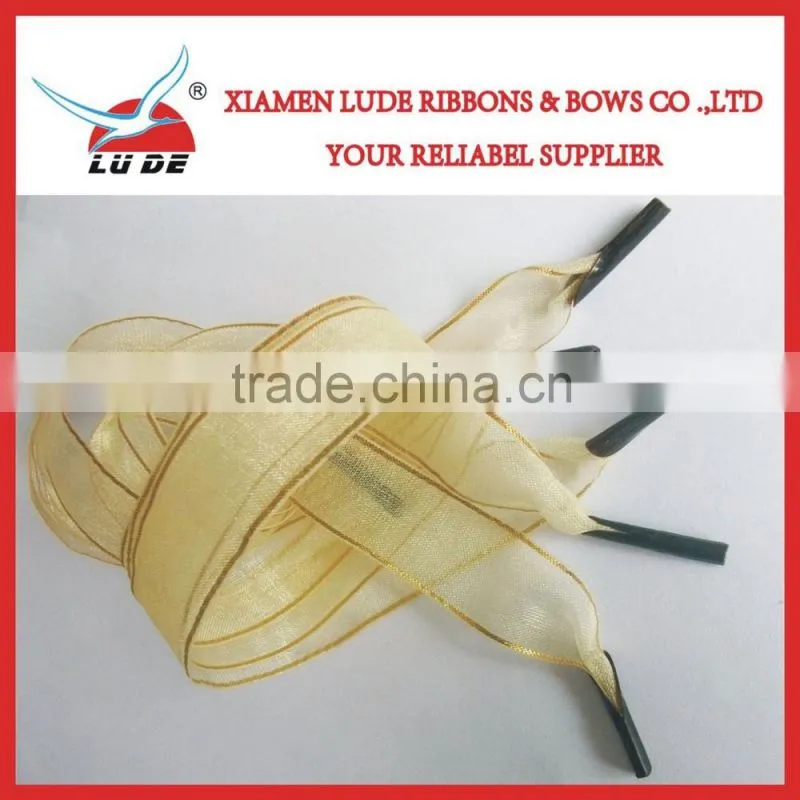 organza ribbon handle for bag
