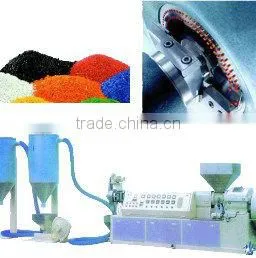 Single Screw extruder film pelletizer granulator for pet plastics with high speed