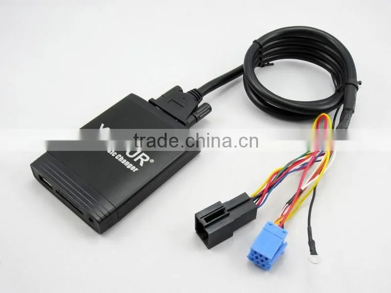 Yatour yt-m06 cd changer for vw skoda audi seat 8 pin plug adapter