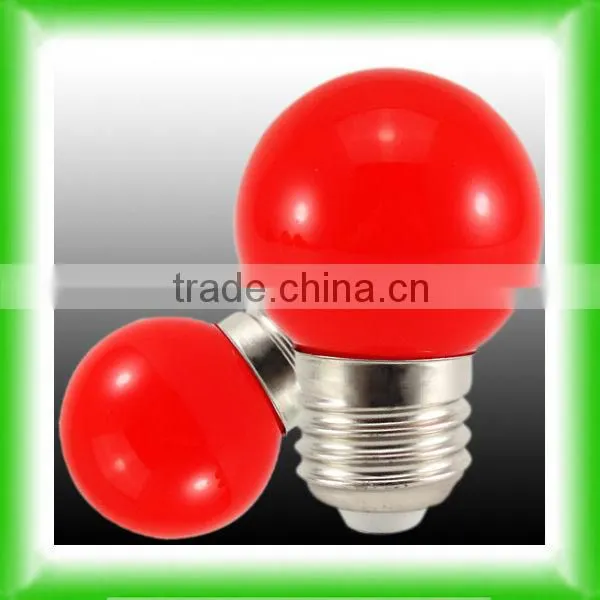 PC cover LED G45 bulb 0.5w led festoon light bulb
