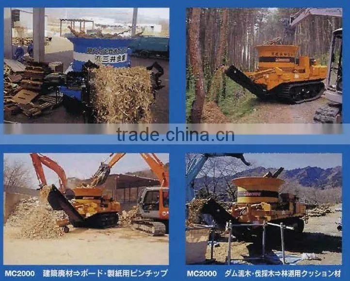 Used Wood Grinder Morooka MC2000 from Japan<SOLD OUT>