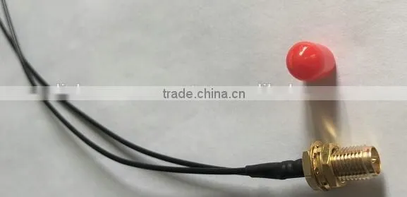 1.37mm pigtail cable assembly SMA female to IPX IPEX rf jumper cable