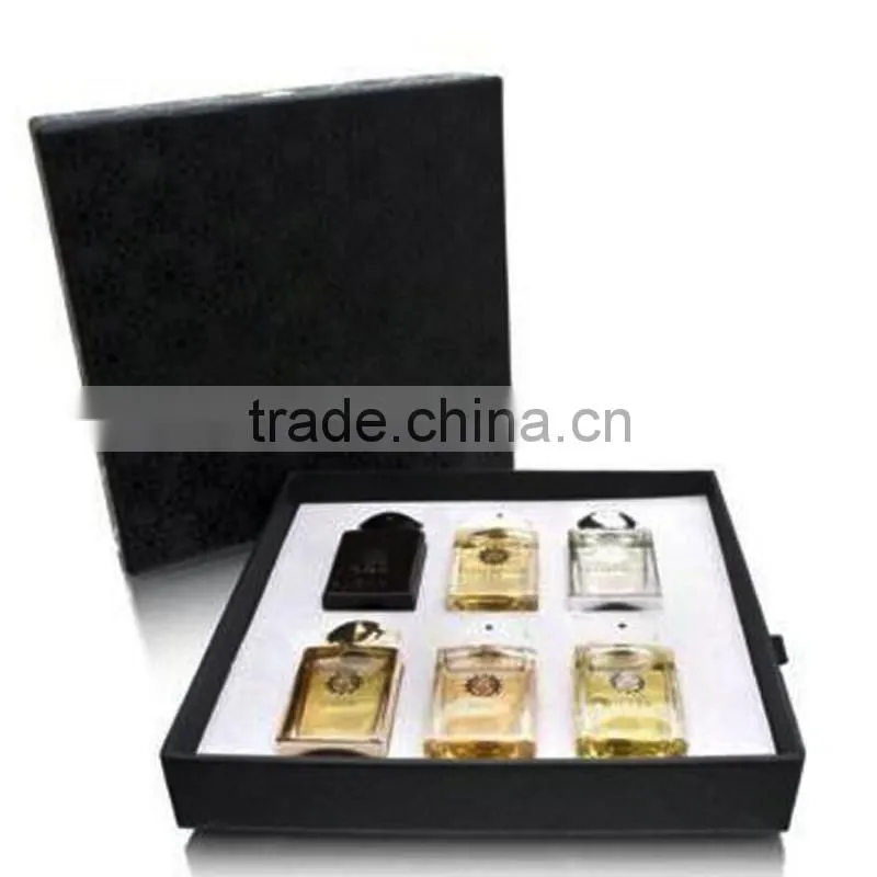 Customized paper packaging cardboard gift box with EVA insert for Perfum / Cosmetic / gift packaging