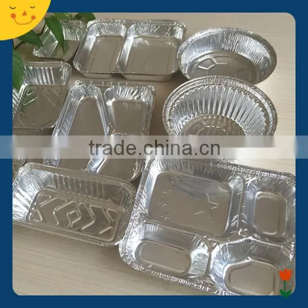 Factory price aluminium foil container for food packaging