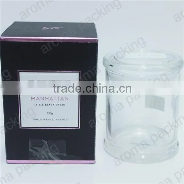 customer luxury design colorful cardboard box for candle packing