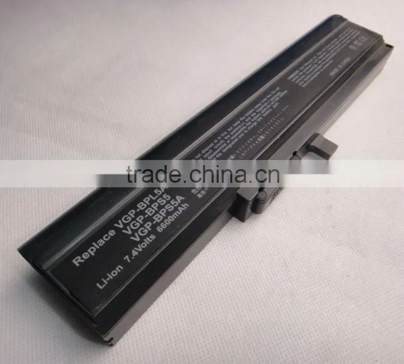 Good quality latpop battery fit for sony bps5 VGN-TXN27N/B / VAIO VGN-TXN27N/T / VAIO VGN-TXN2