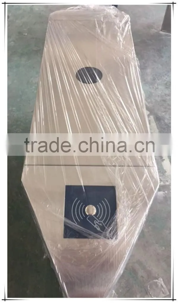 top-grade hot selling stainless steel ourdoor automatic access control turnstile/fingerprint turnstile
