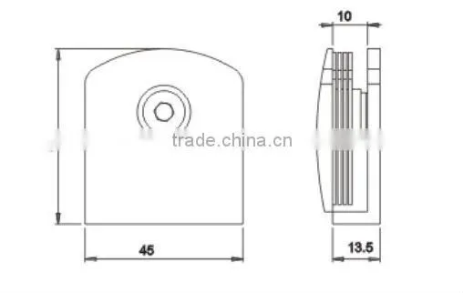 Glass connector