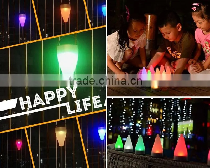 Solar Light, 7-Color Changing, Garden Solar Light Decorative Lights 3 Modes for Different Scenes Garden,Path