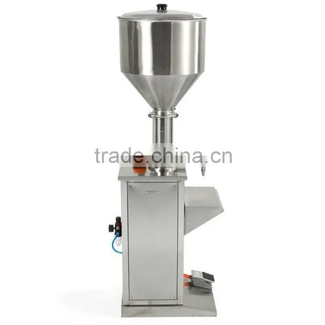100ml Pneumatic Oil Filling Machine/Honey Liquid & Paste Filling Machine