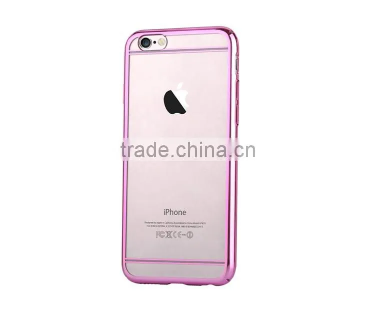 China Supplier Electroplating Phone PC Case For Iphone 6 6S