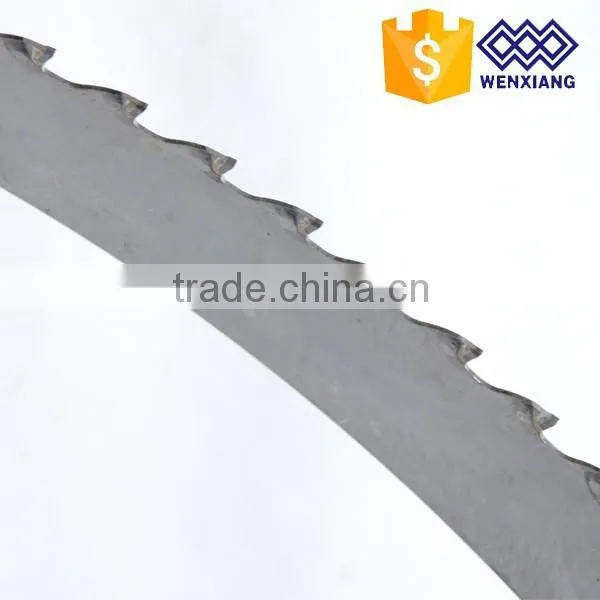 Band saw blade for metal