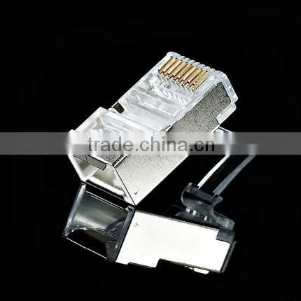 STP CAT6 shielded RJ45 modular plug Guangzhou supplier