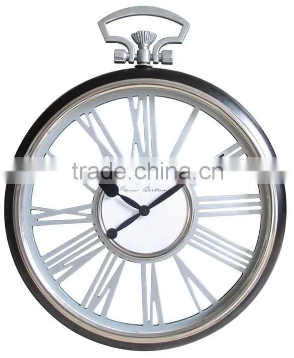 Big Size Metal Gear Clock High Grade Luxury Round Clock