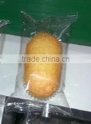 high speed donut packing machine, egg cake packaging machinery, egg roll wrapping machine.