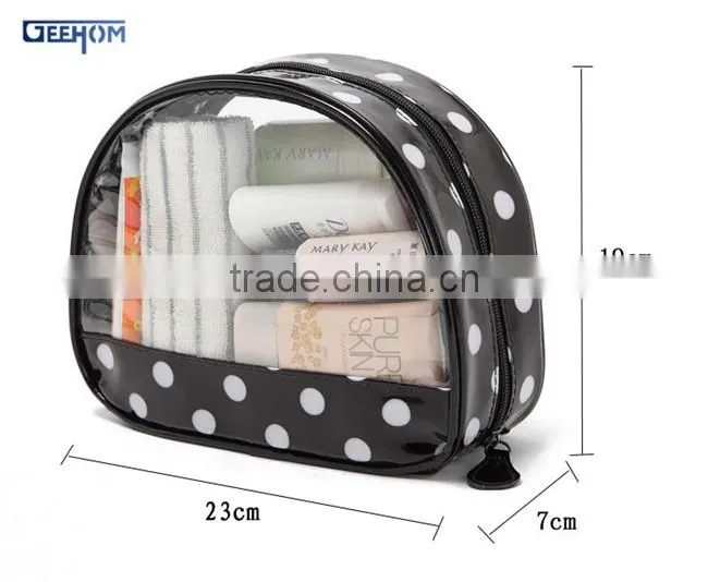 pvc bag/ pvc packaging bag/ pvc cosmetic zipper bag