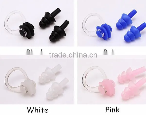 2015 Swim Essentials A bargain wholesale comfortable earplugs + nose clip suit, swimming suit made in china