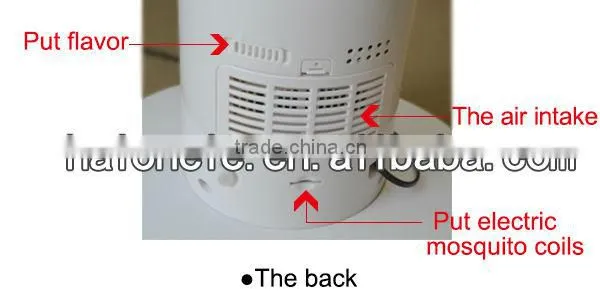 Timer & Anion Function Electric Mosquito Repellent Mist Cooling Fan