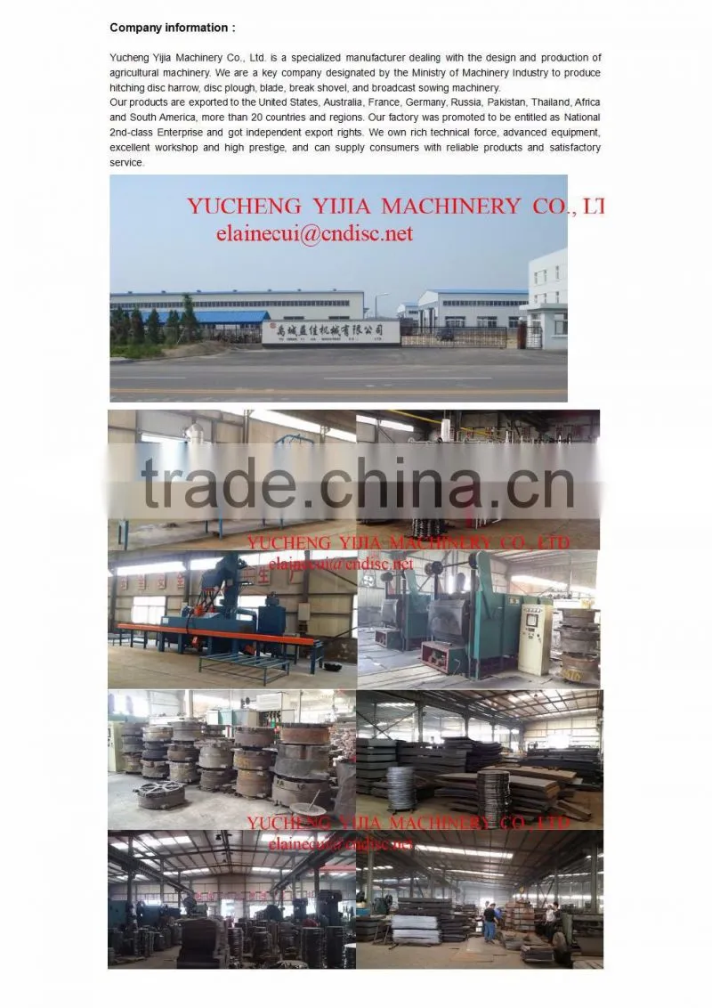 spare parts-- tiller blade --3 point rotary tiller