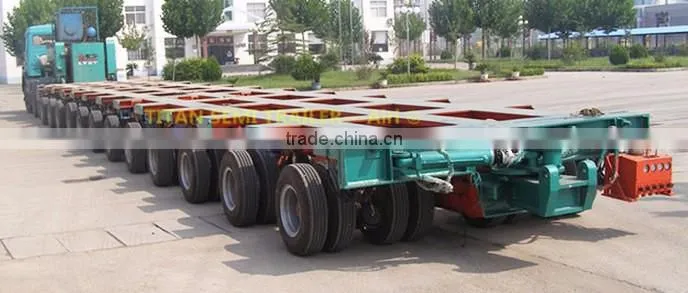 Multi axle lines hydraulic Self-propelled Modular Transporter