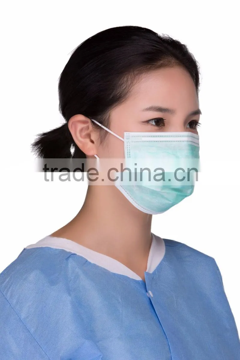 disposable surgical face mask