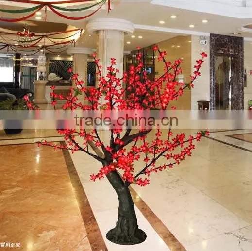 New 2016 holiday light flowers artificial trees in garden