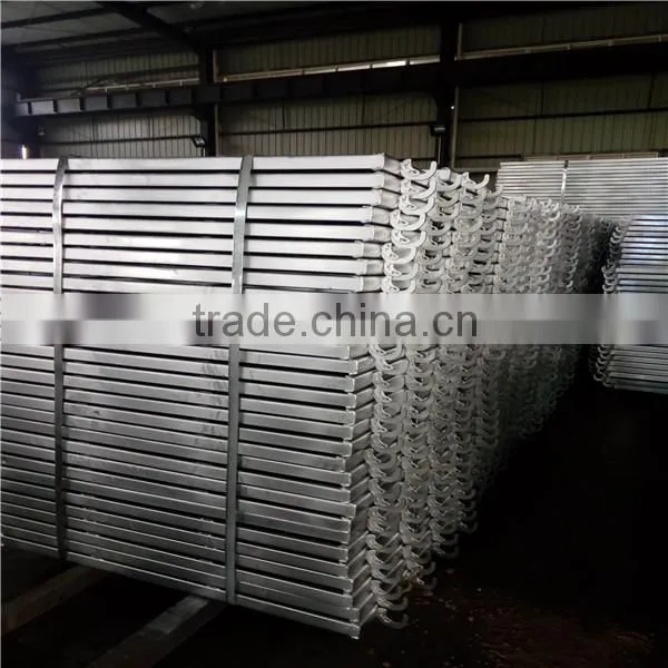scaffolding system 50*250mm galvanized steel walking plank for building construction