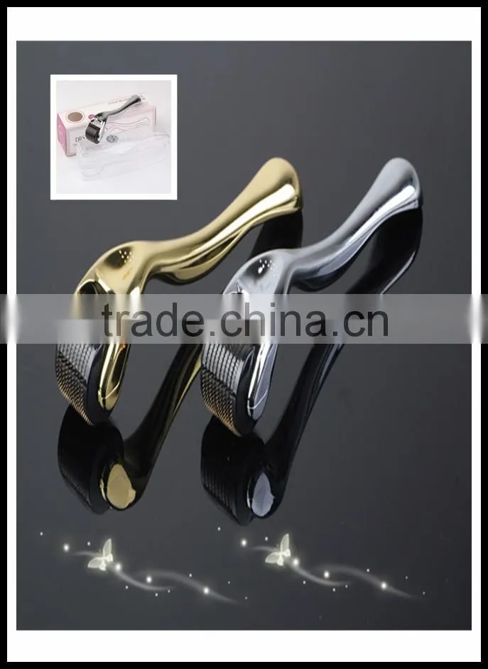 favorable price 0.2mm -3.0mm size plastic handle 540 needles micro needle mesotherapy derma roller on sale -L015