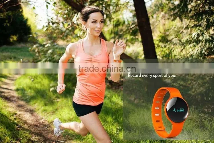 oem smart watch bracelet bluetooth anti-lost fitness tracker smart bracelet h8 with sdk