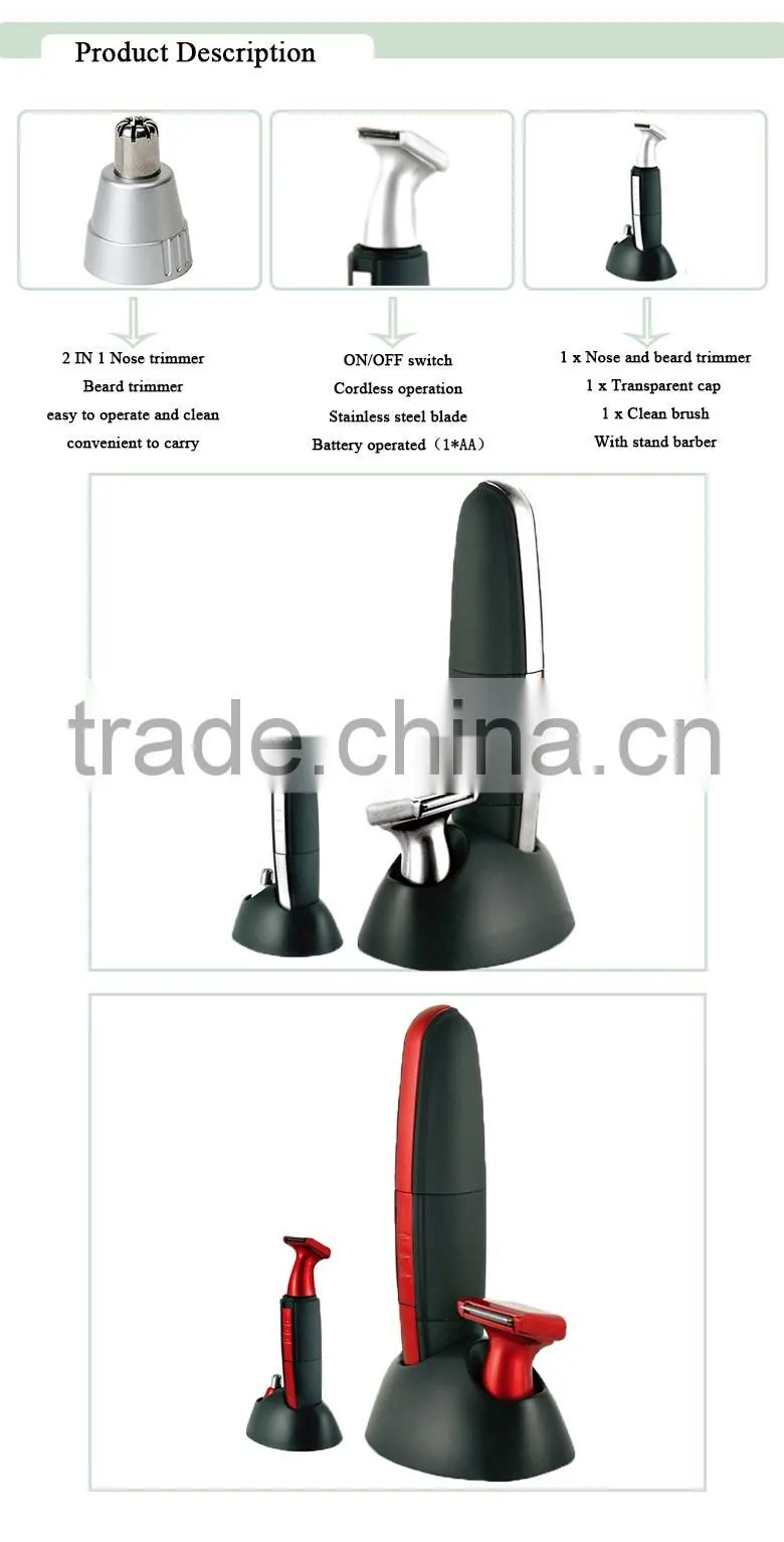 high quality fashion electric ear & nose hair trimmer as on tv