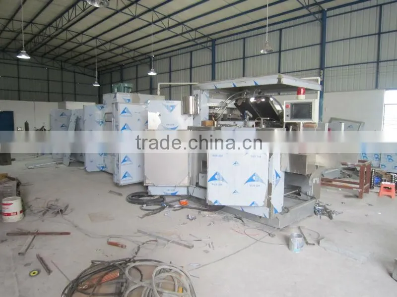 Full automatic wafer biscuit production line machine
