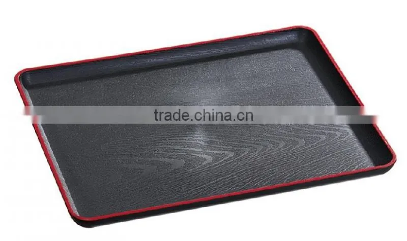 Plastic rectangular non-slip Tray