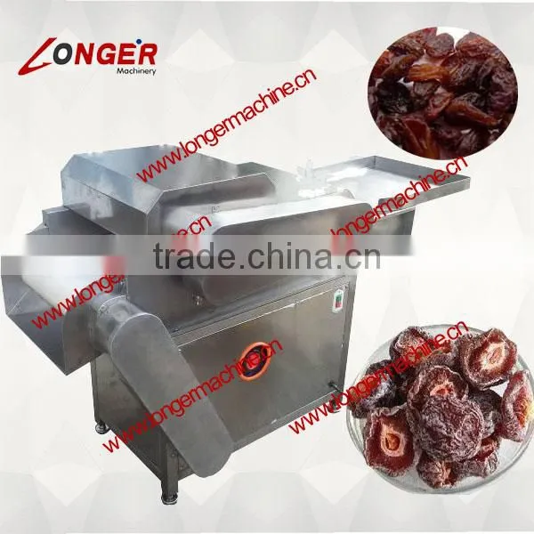 Preserved Hawthorn Dicer Machine|Hippophae Rhamnoides Dicing Machine|Aisins/Dried Haitang/Dates Cutter Machine