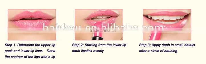 2016 Top Grade Matte Lipstick,Bright Shine Waterproof Lipstick With Cute Tube