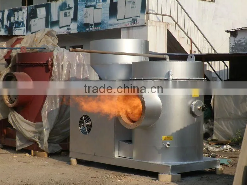 Biomass burner for rotary sand drier