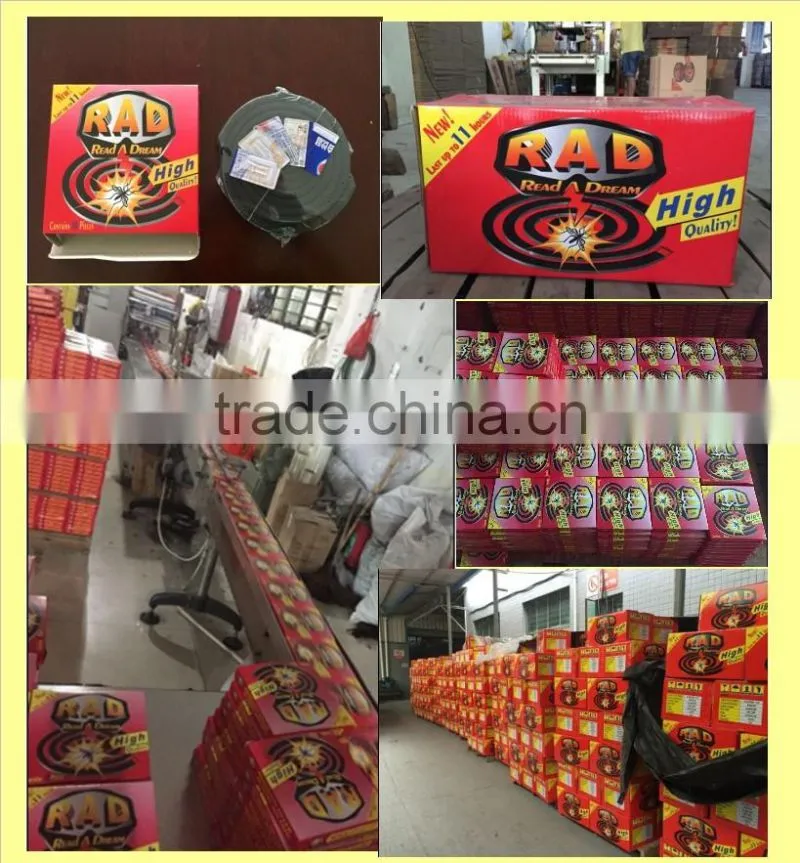 china supplier chemical formula anti mosquito coil