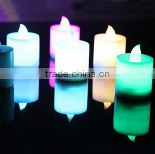 Mini decoration wax led candle flameless led candle